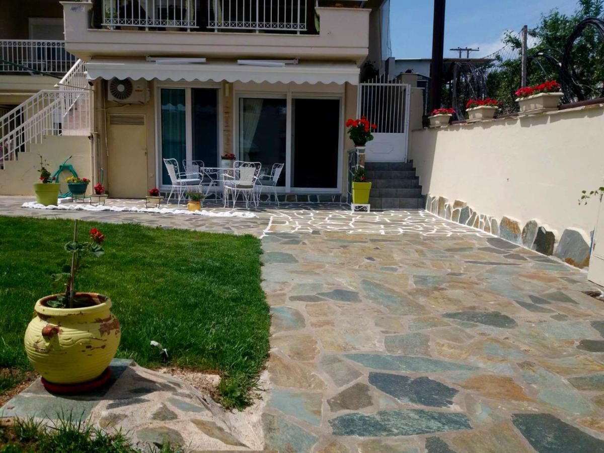 Appartamento Maria'S Garden House Flogita Esterno foto
